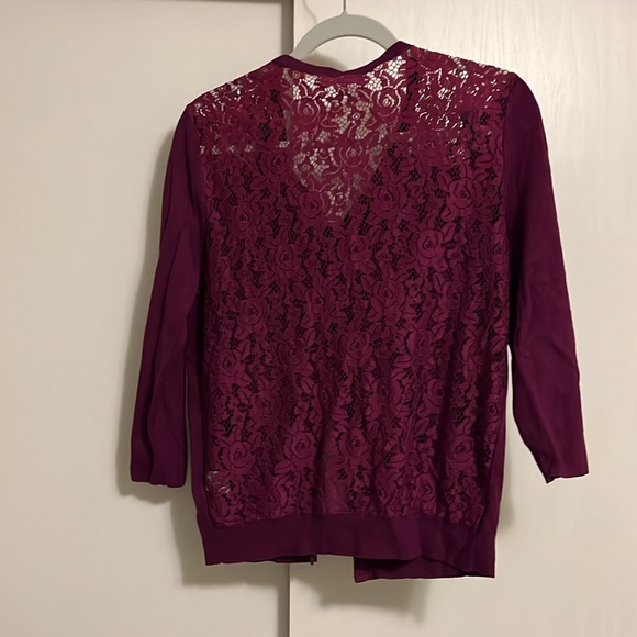 Octavia | lace back and shoulder cardigan | M | gently used condition - Picture 6 of 6
